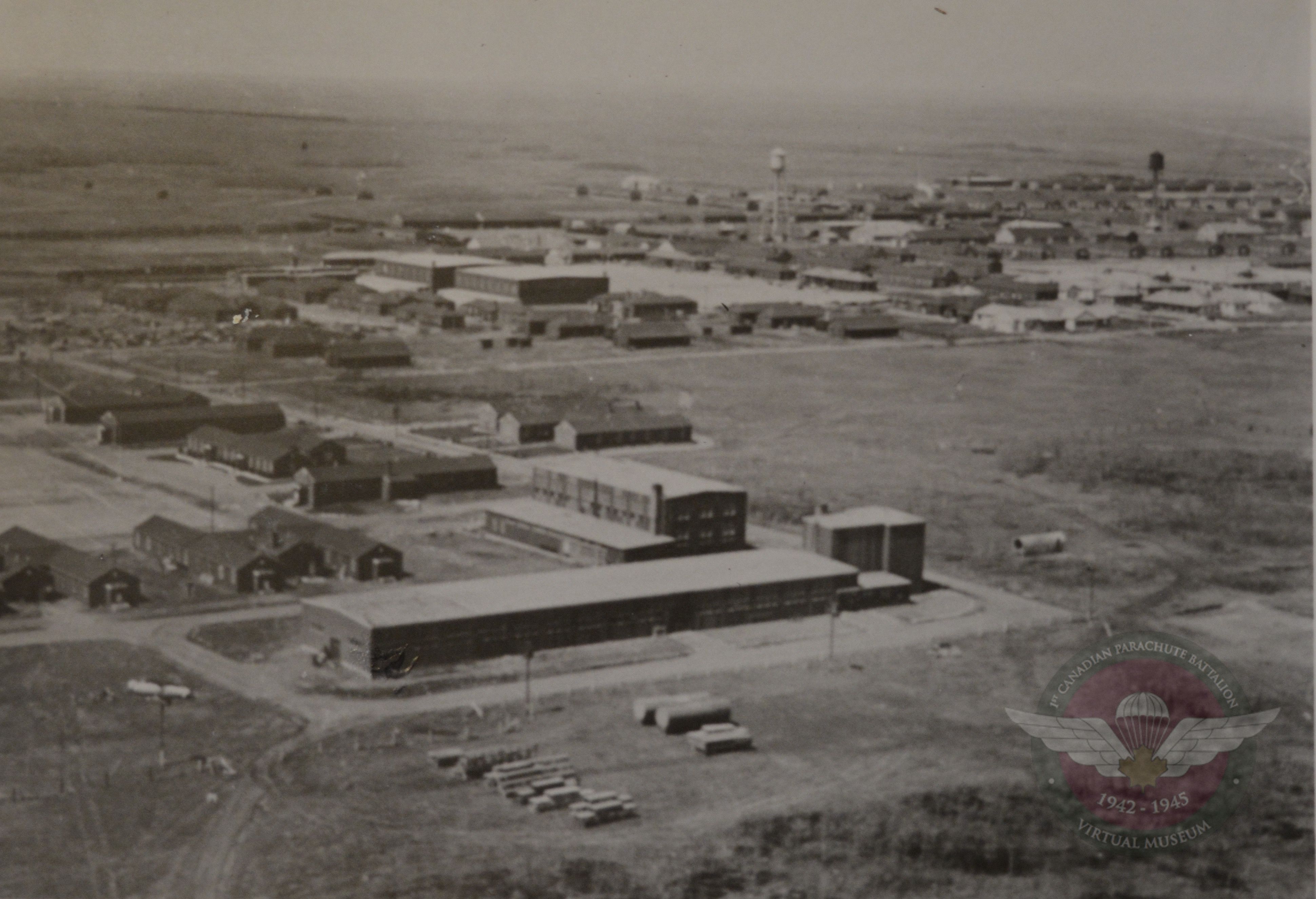 A35 Mock Ups Packing Hanger Gymnasium Admin Bldgs.  Camp Shilo 