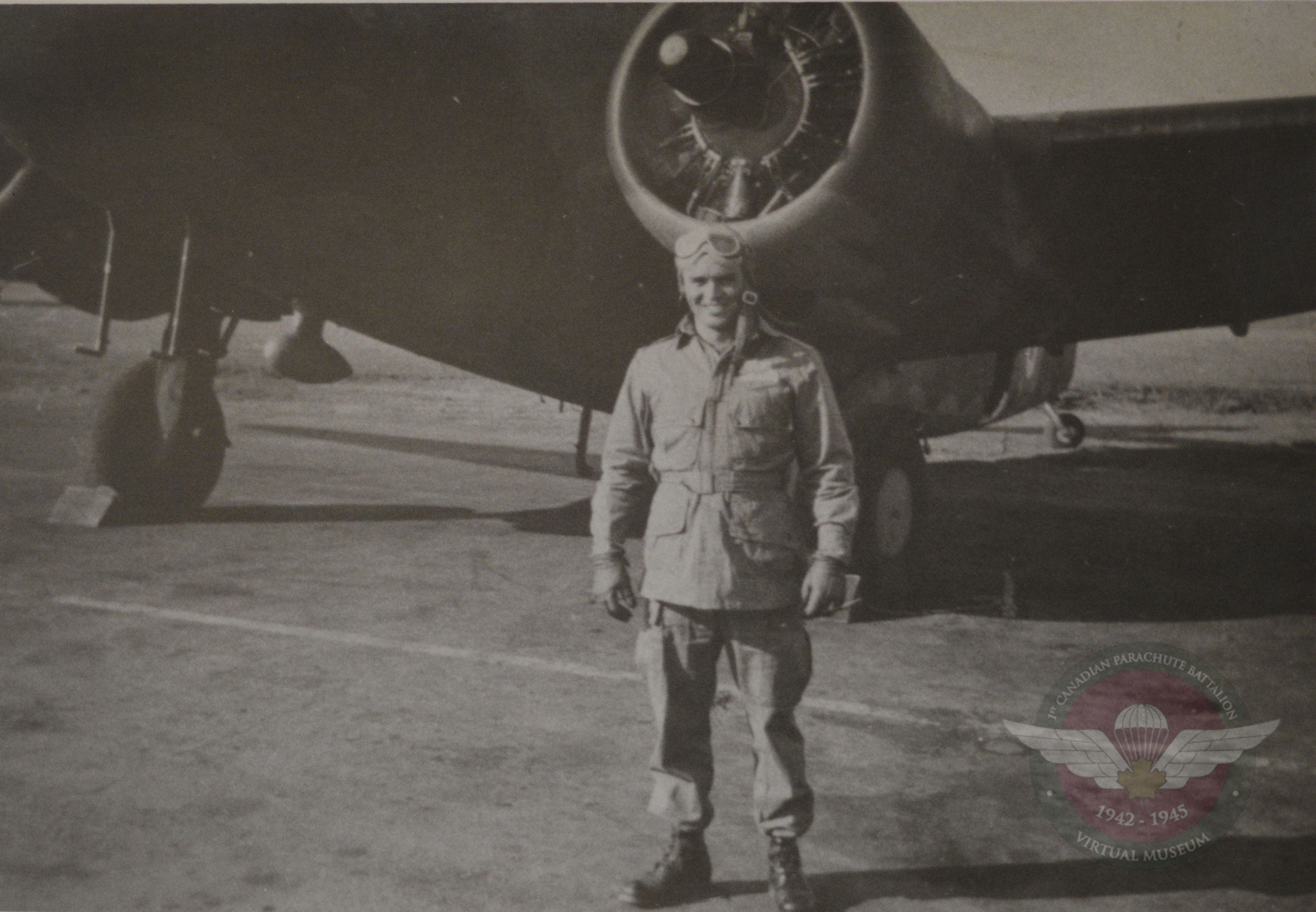 CSM Clifton In Front Of Lodestar At Rivers Manitoba 1943  