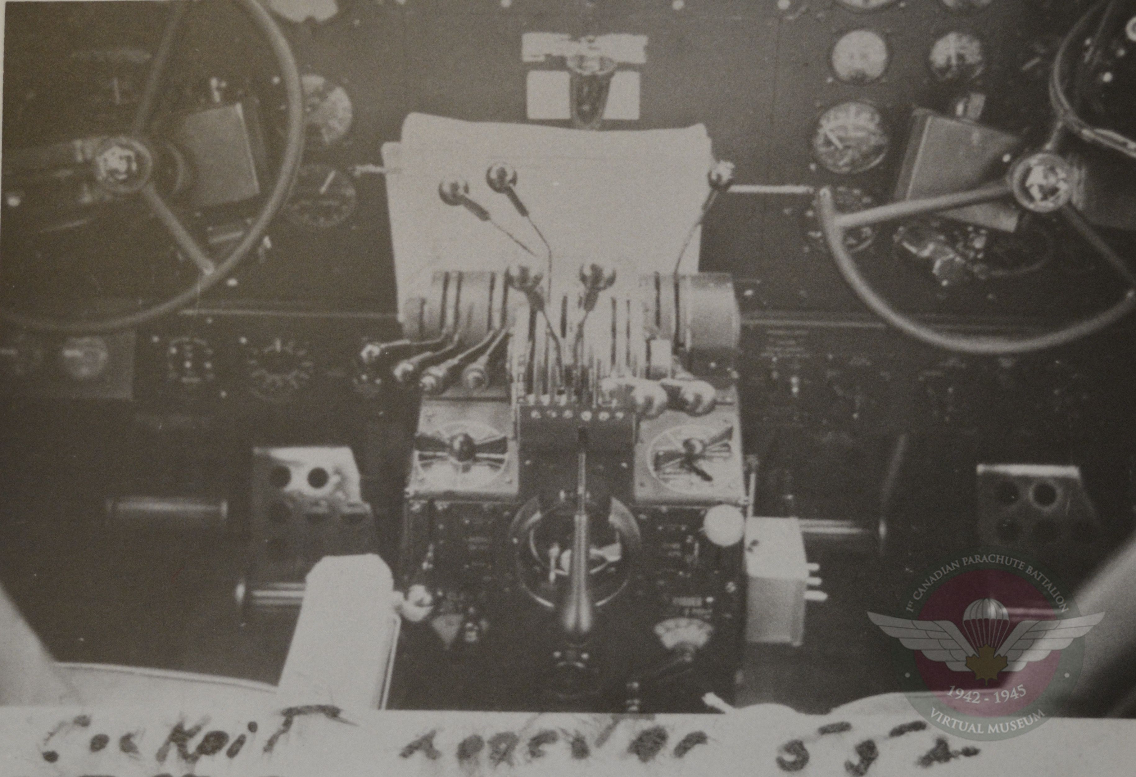 Cockpit Of Lodestar 552   1943 