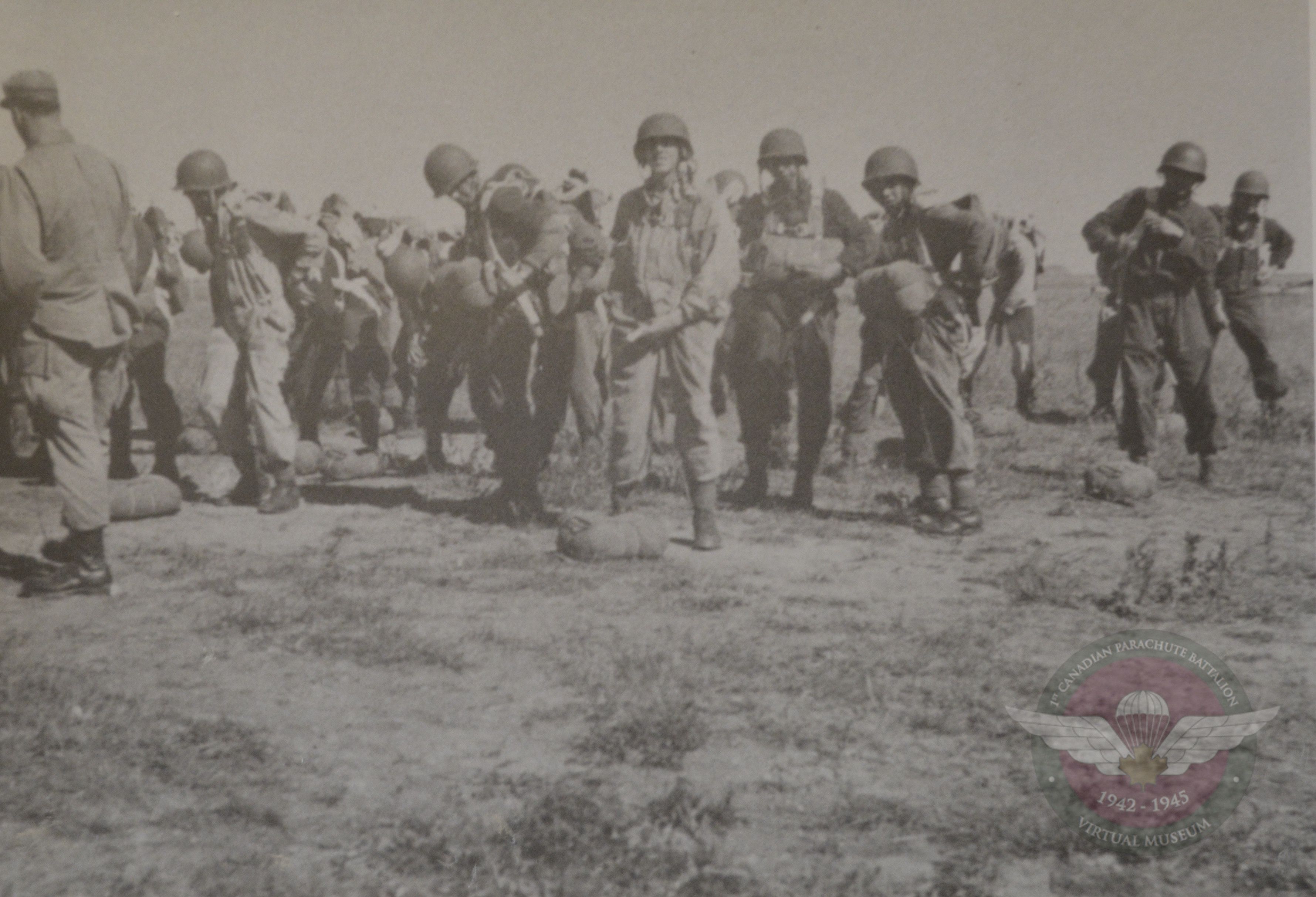 Harnessing Up At Charter In 1943 