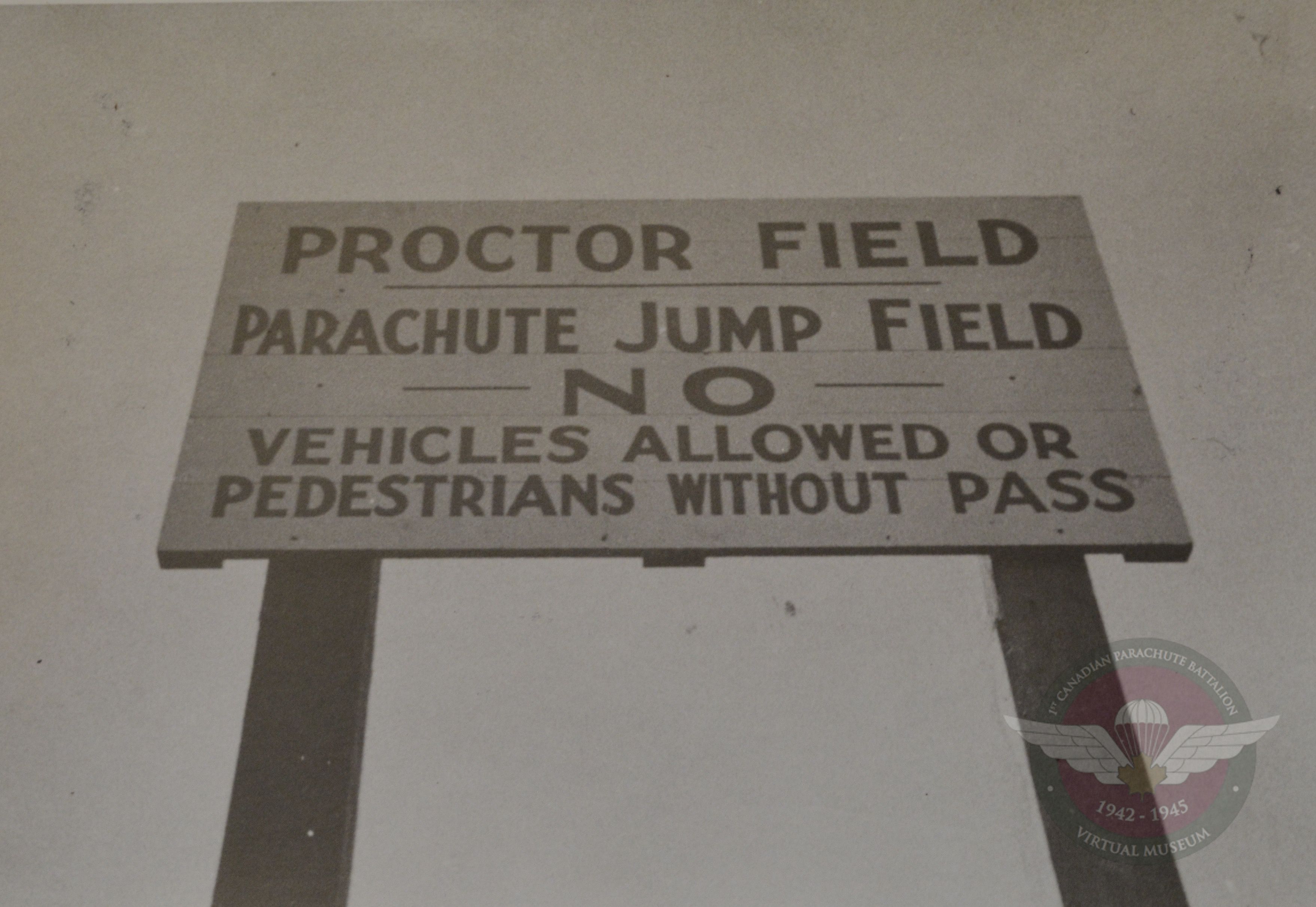 Sign Out At Proctor Field Camp Shilo 1943 