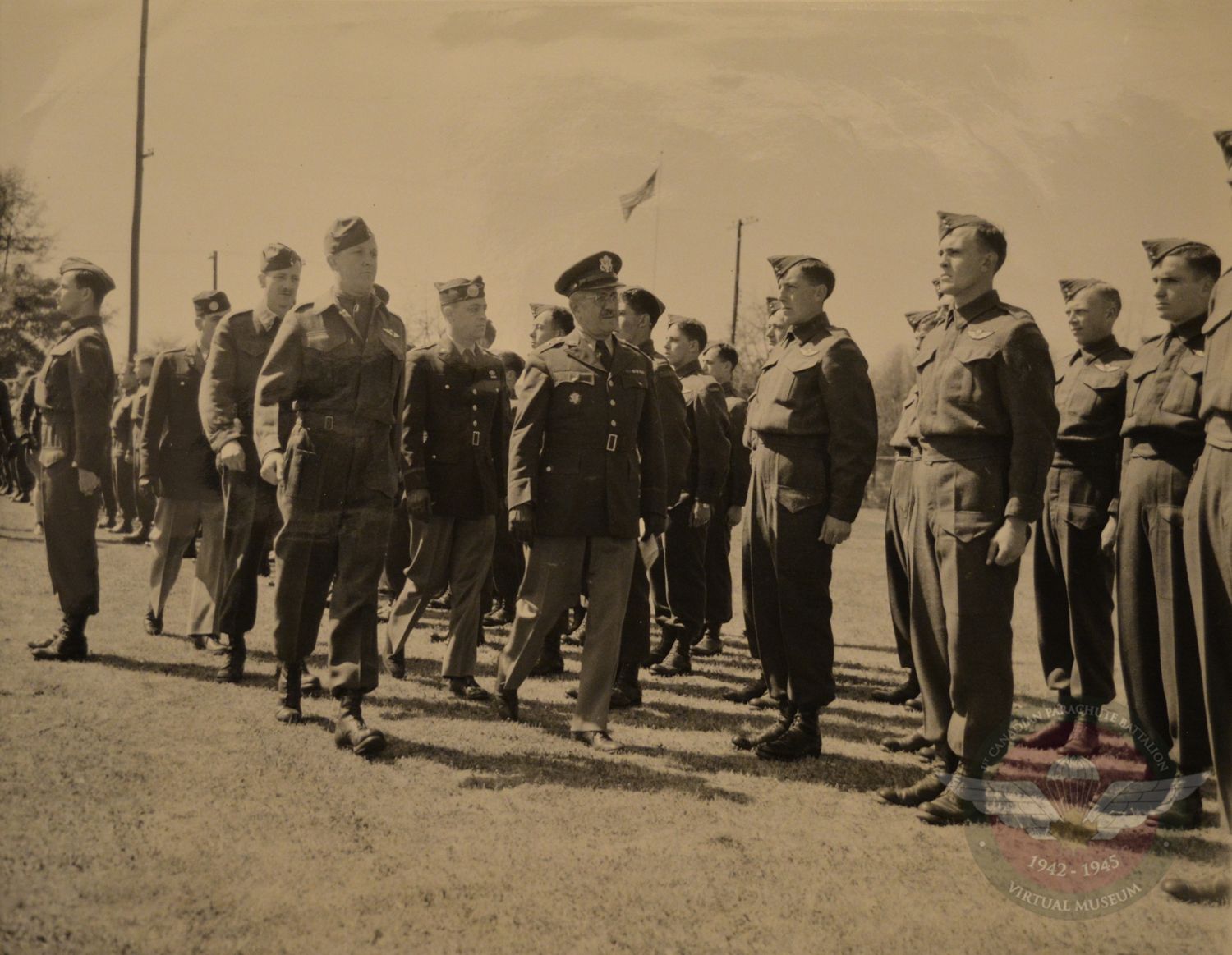 Fort Benning   Inspected By Brig  Gens Walter S, Fulton