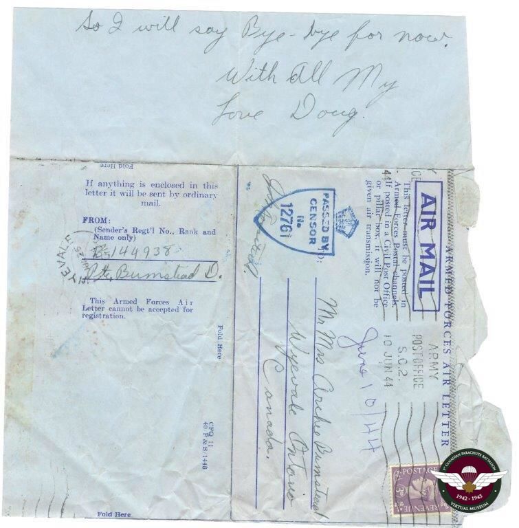 Bumstead Letter 2