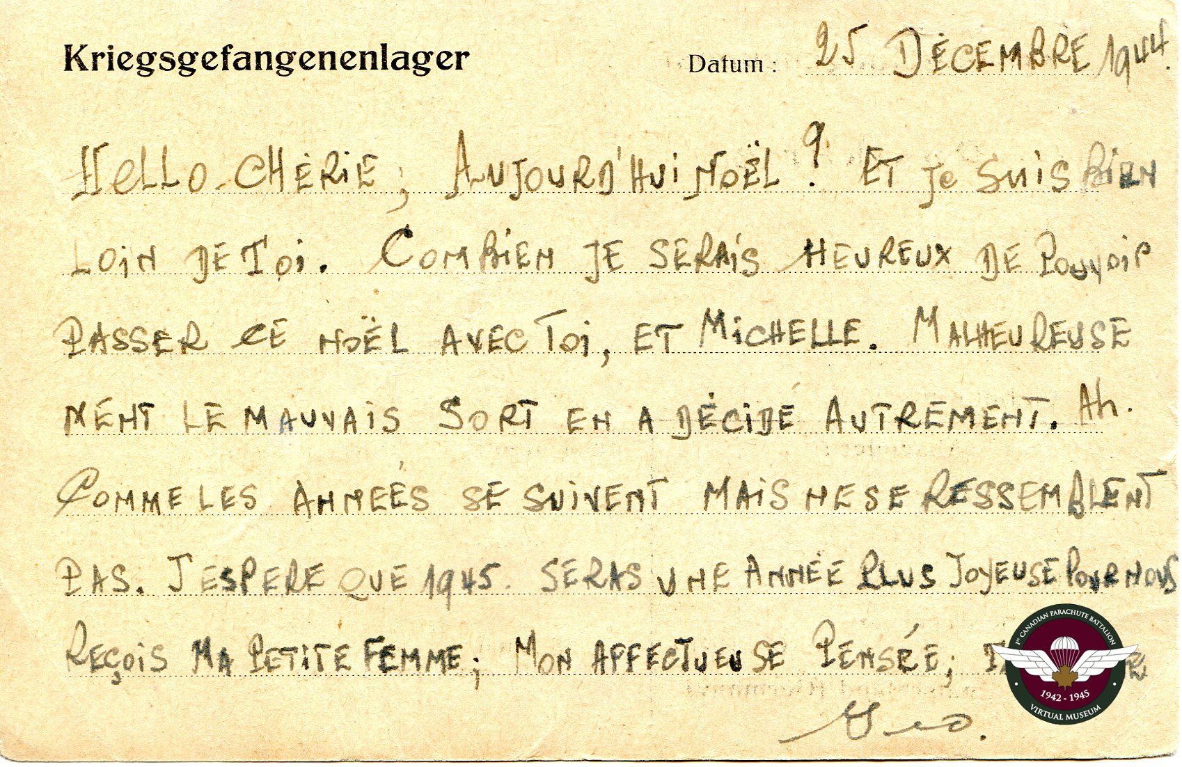 Postcard Back