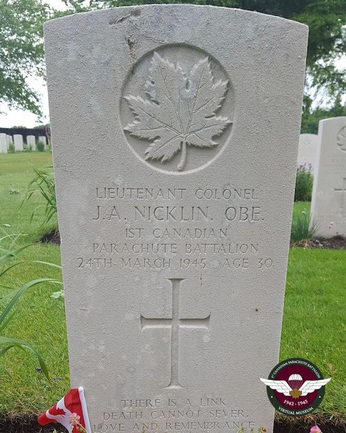 Lt Col Nicklin
