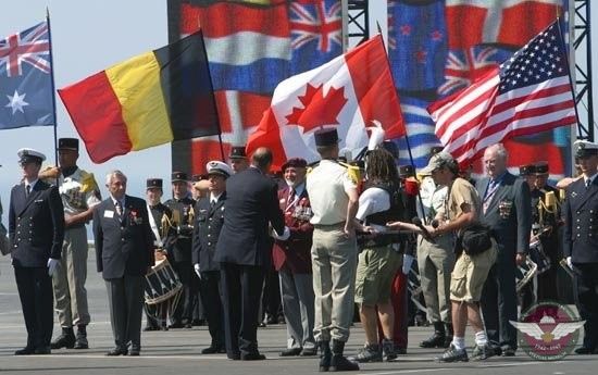 2004 Jan Arromanches Receiving Legion Of Honour