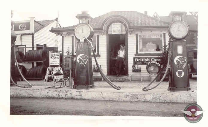 Jan 1939 Service Station Victoria Park