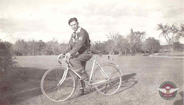 Jan 1940 With Bicycle