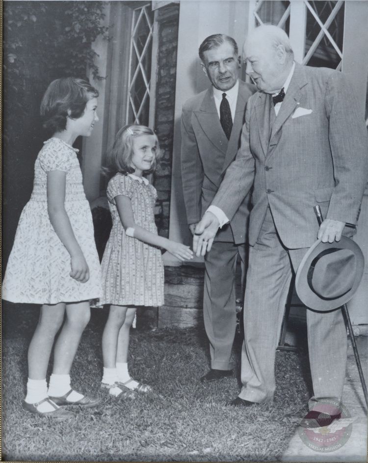 Hilborn   Meeting Churchill